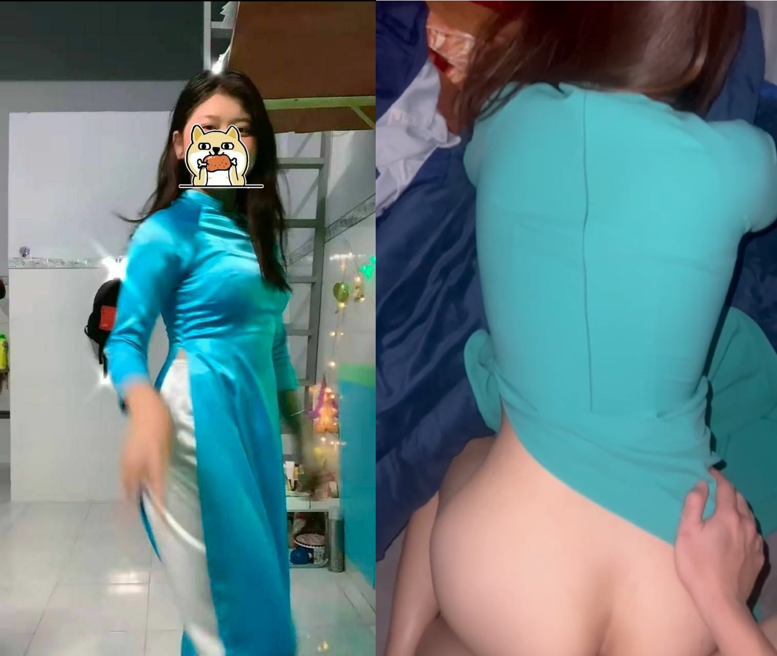 Yêu thương cô gái áo dài quyến rũ nhất trường đời
