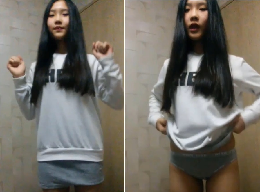 Em gái non quyến rũ mê đắm trong đêm