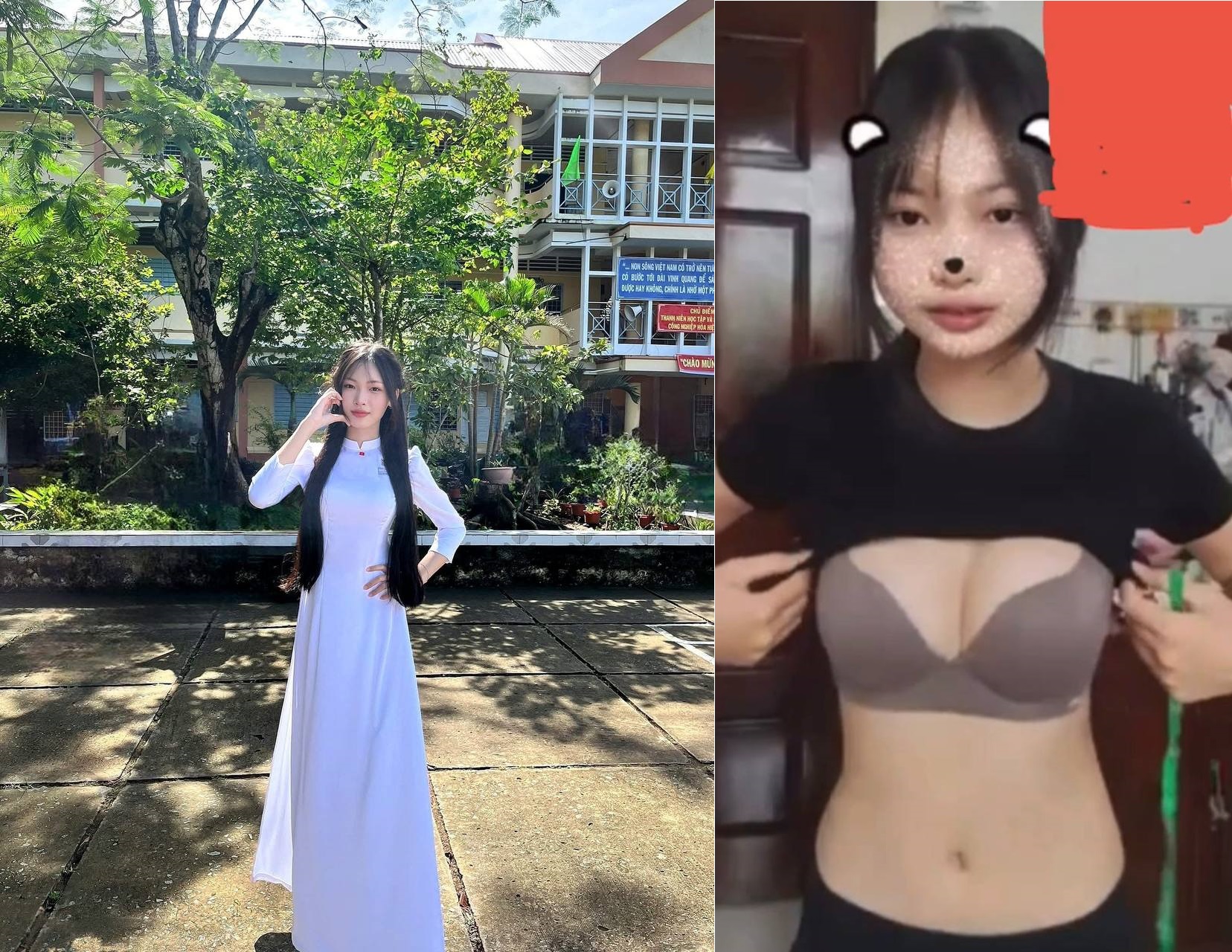 Clip sex nữ sinh bị bạn trai cũ tung chiêu lật mặt