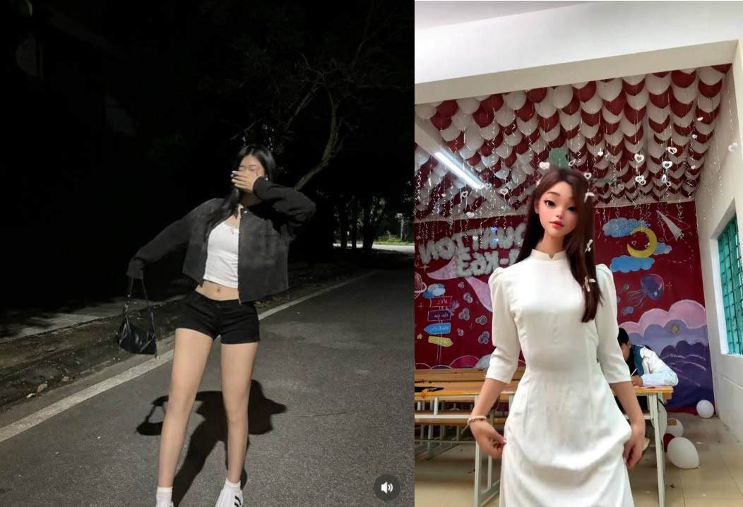 Clip nóng em học sinh nước trào dâng