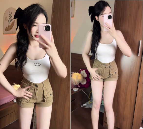 Nện em gái chân dài da trắng